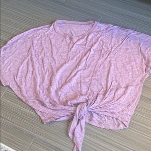 Lululemon tie front top